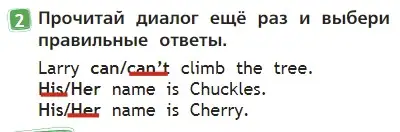 Решение 3. номер 2 (страница 10) гдз по английскому языку 2 класс Быкова, Дули, учебник 2 часть