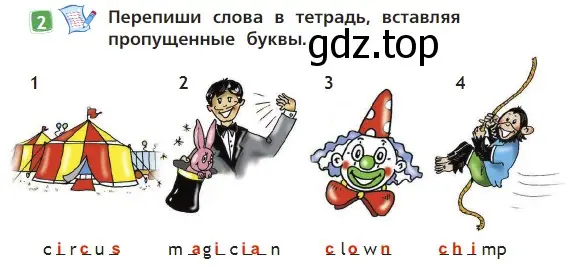 Решение 3. номер 2 (страница 21) гдз по английскому языку 2 класс Быкова, Дули, учебник 2 часть