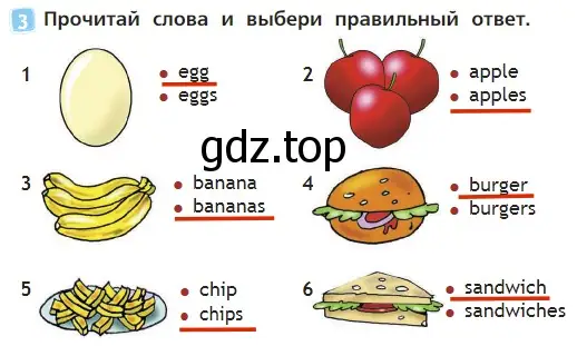 Решение 3. номер 3 (страница 61) гдз по английскому языку 2 класс Быкова, Дули, учебник 1 часть