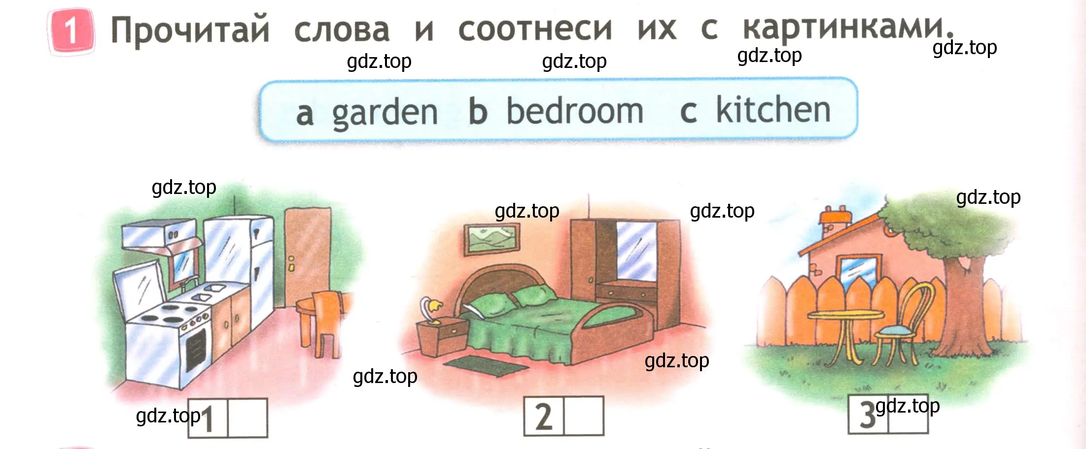 Условие номер 1 (страница 16) гдз по английскому языку 2 класс Быкова, Дули, рабочая тетрадь