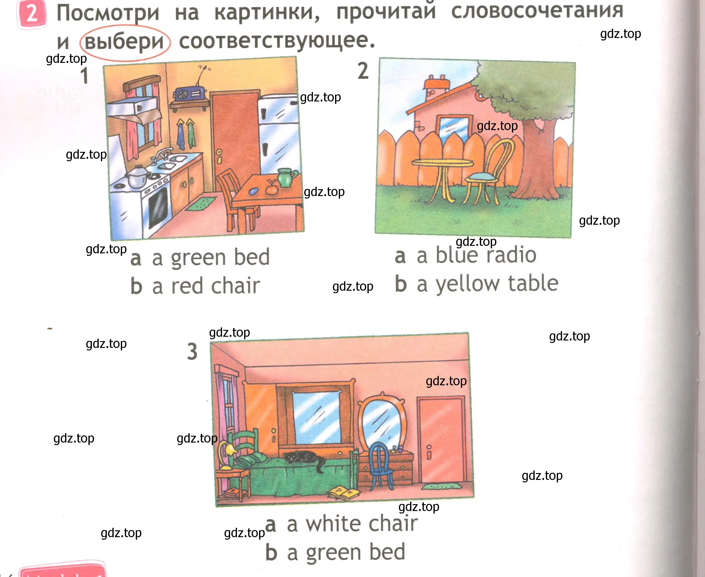 Условие номер 2 (страница 16) гдз по английскому языку 2 класс Быкова, Дули, рабочая тетрадь