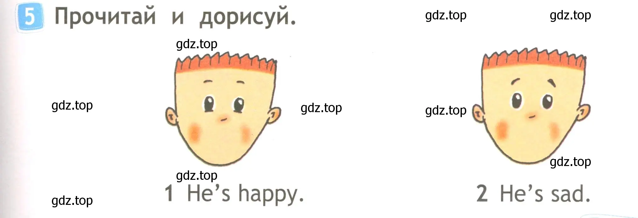 Условие номер 5 (страница 25) гдз по английскому языку 2 класс Быкова, Дули, рабочая тетрадь