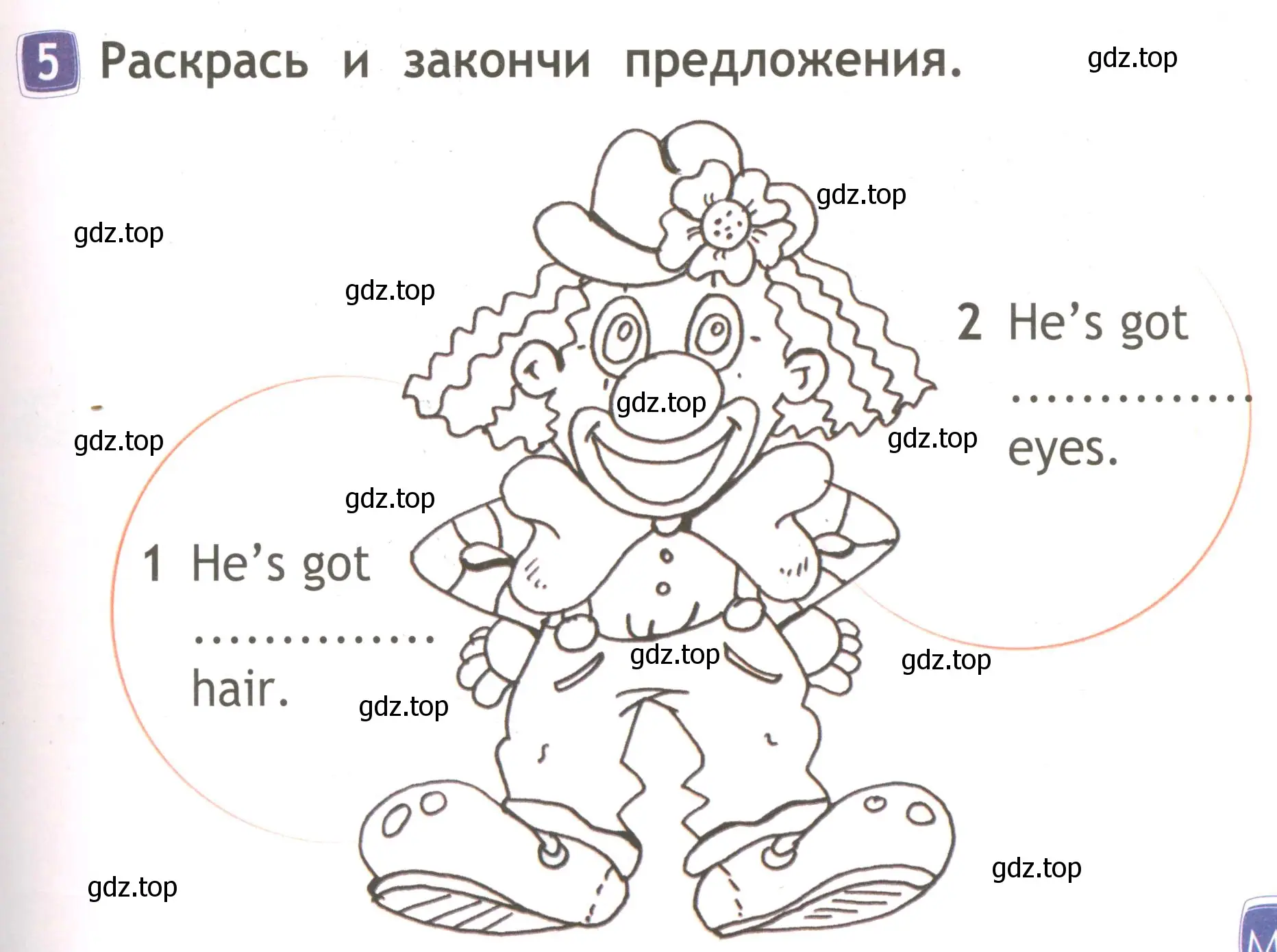 Условие номер 5 (страница 47) гдз по английскому языку 2 класс Быкова, Дули, рабочая тетрадь