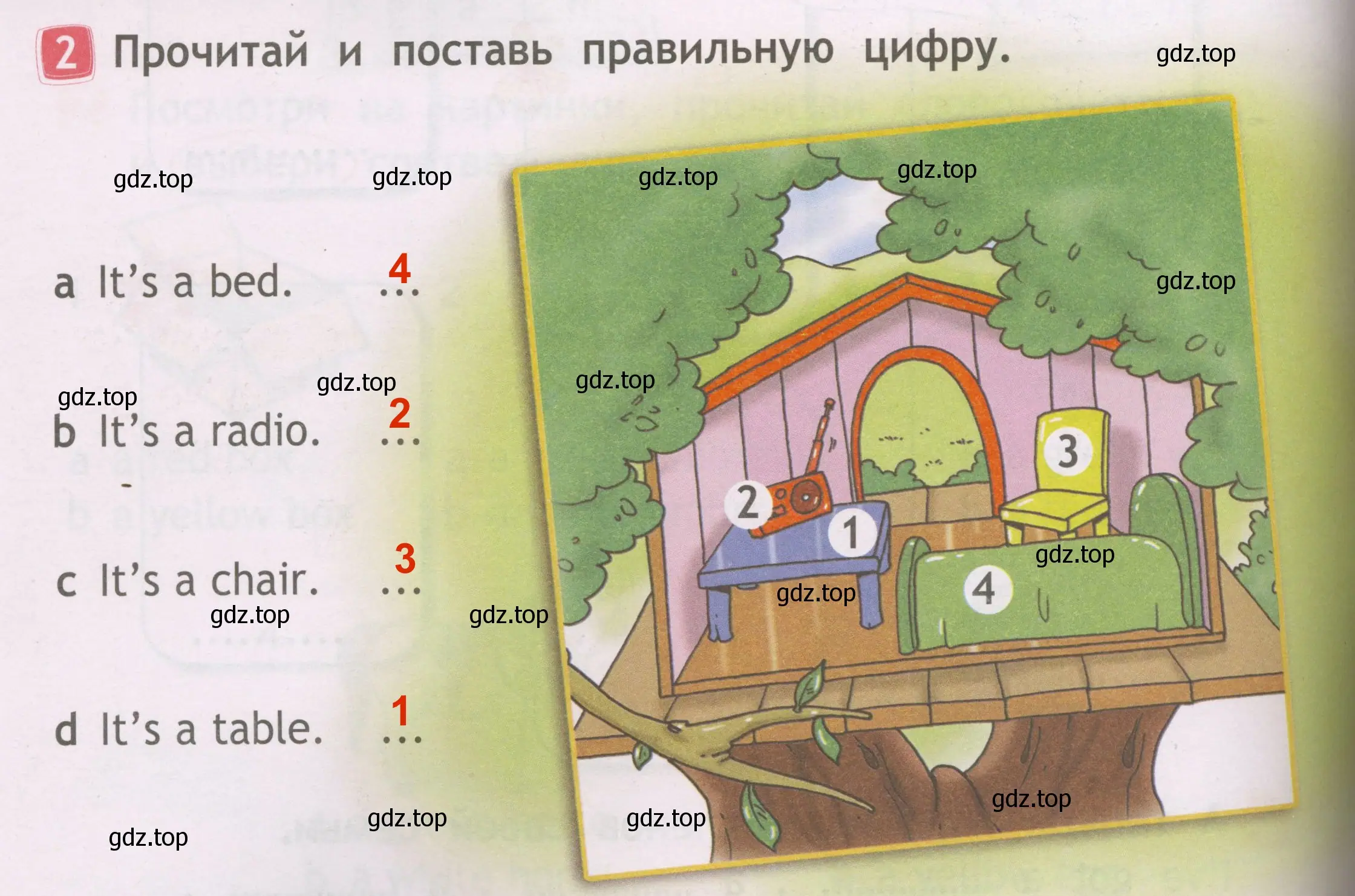 Решение 3. номер 2 (страница 14) гдз по английскому языку 2 класс Быкова, Дули, рабочая тетрадь