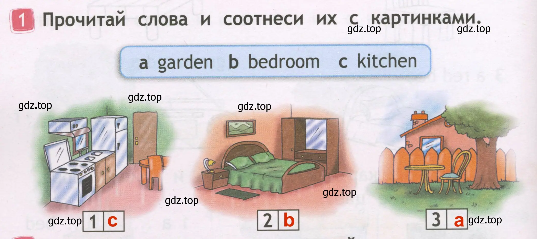 Решение 3. номер 1 (страница 16) гдз по английскому языку 2 класс Быкова, Дули, рабочая тетрадь