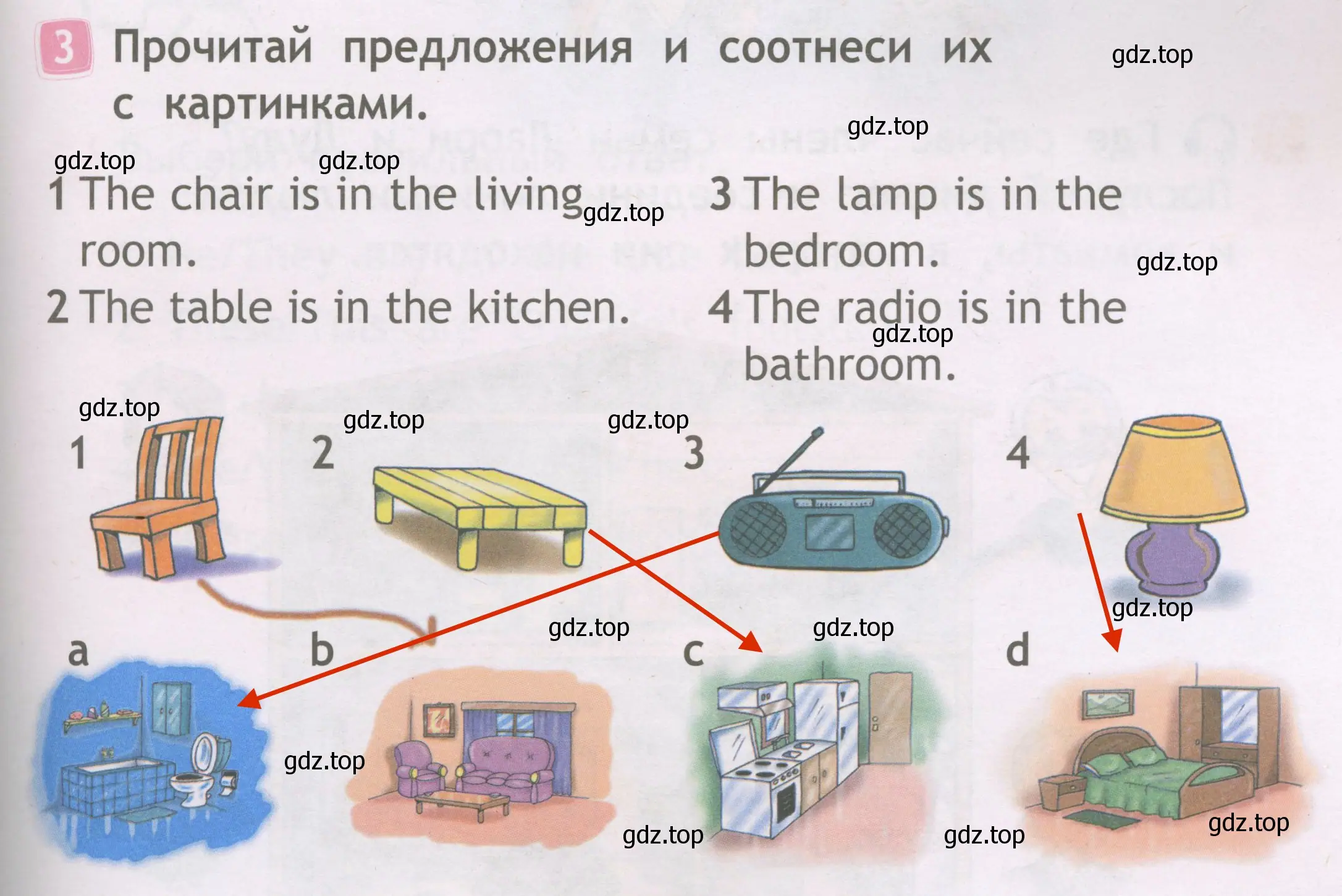 Решение 3. номер 3 (страница 19) гдз по английскому языку 2 класс Быкова, Дули, рабочая тетрадь