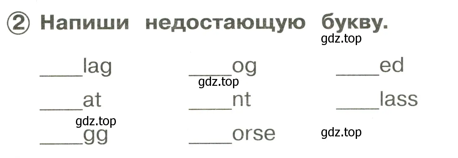 Условие номер 2 (страница 5) гдз по английскому языку 2 класс Быкова, Поспелова, сборник упражнений