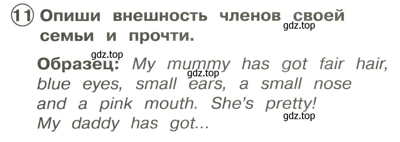 Условие номер 11 (страница 102) гдз по английскому языку 2 класс Быкова, Поспелова, сборник упражнений