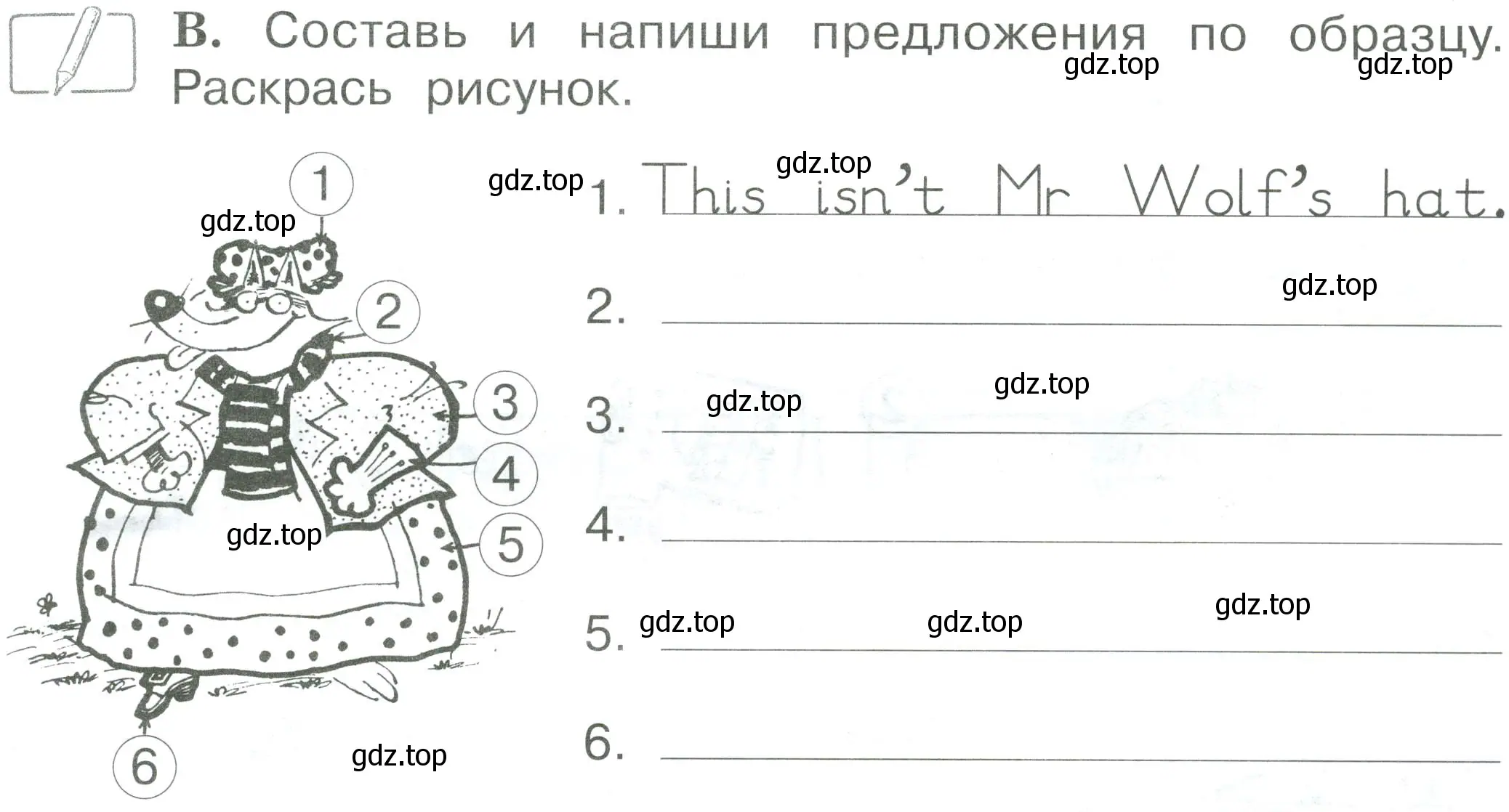 Условие номер B (страница 37) гдз по английскому языку 2 класс Вербицкая, Оралова, рабочая тетрадь