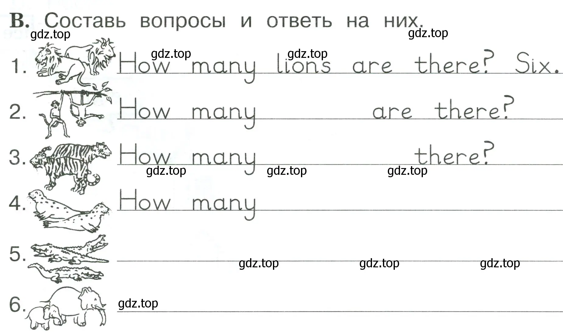 Условие номер B (страница 64) гдз по английскому языку 2 класс Вербицкая, Оралова, рабочая тетрадь