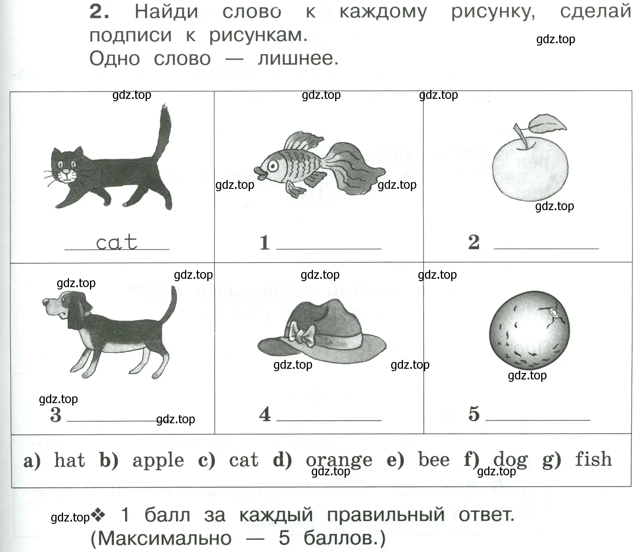 Условие номер 2 (страница 91) гдз по английскому языку 2 класс Вербицкая, Оралова, рабочая тетрадь