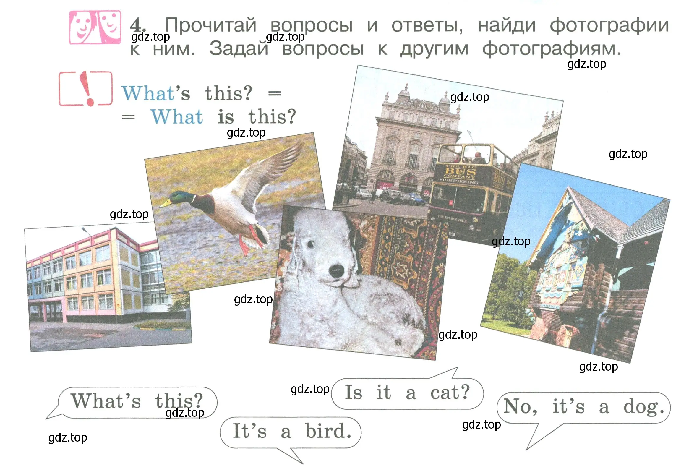 Условие номер 4 (страница 62) гдз по английскому языку 2 класс Вербицкая, Эббс, учебник 1 часть