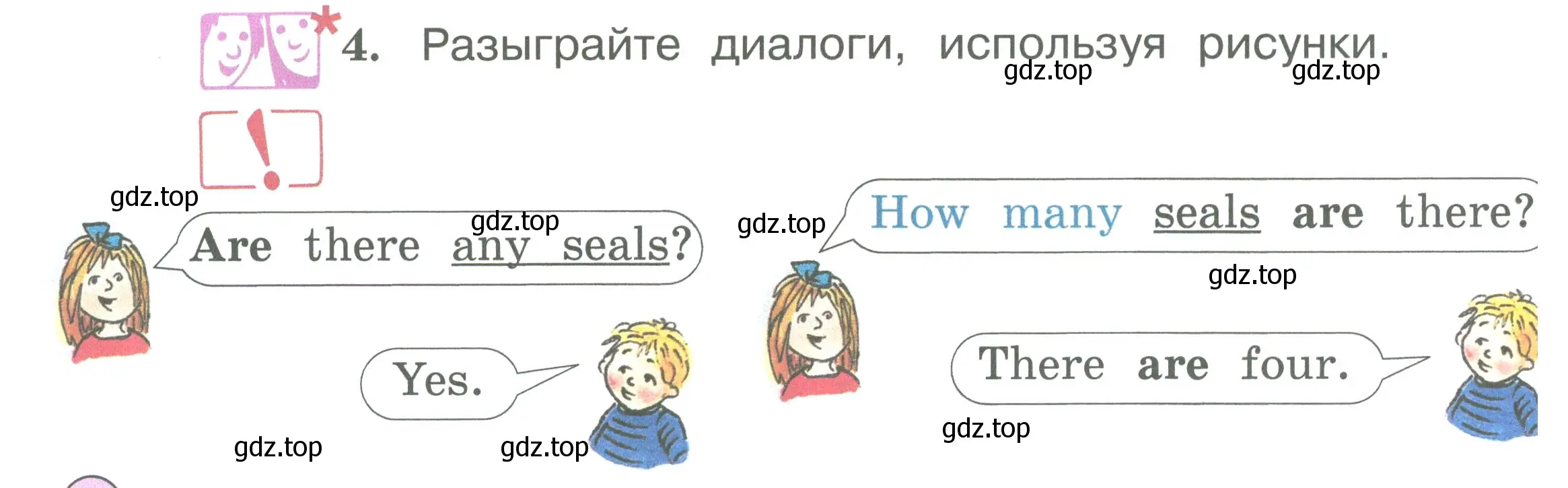 Условие номер 4 (страница 44) гдз по английскому языку 2 класс Вербицкая, Эббс, учебник 2 часть