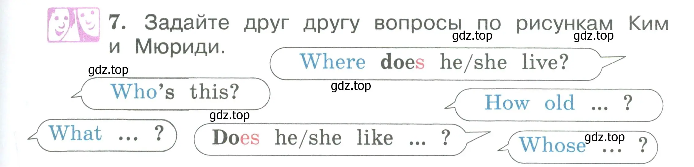 Условие номер 7 (страница 75) гдз по английскому языку 2 класс Вербицкая, Эббс, учебник 2 часть