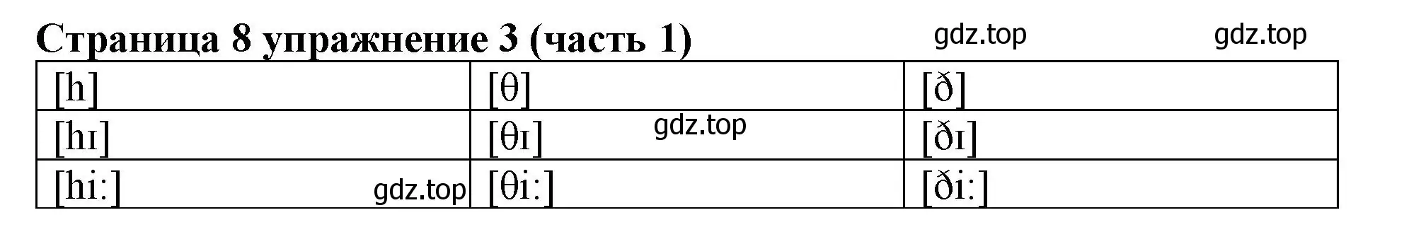 Решение номер 3 (страница 8) гдз по английскому языку 2 класс Вербицкая, Эббс, учебник 1 часть