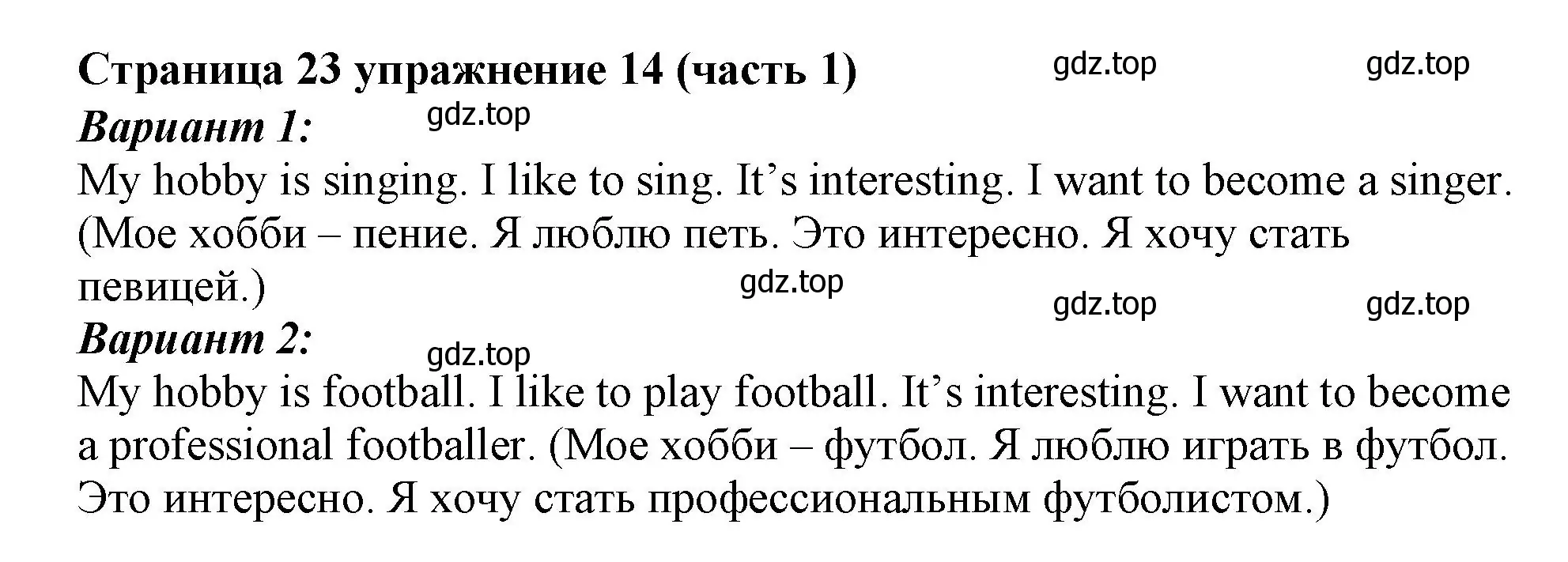 Решение номер 14 (страница 23) гдз по английскому языку 2 класс Вербицкая, Эббс, учебник 1 часть