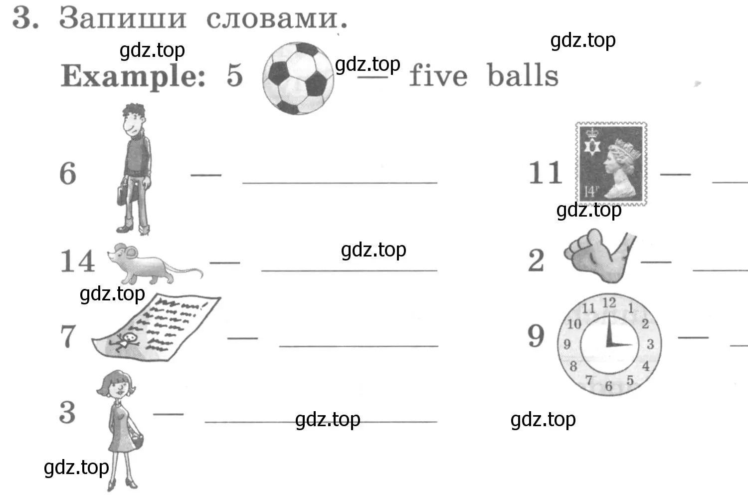 Условие номер 3 (страница 70) гдз по английскому языку 3 класс Биболетова, Денисенко, рабочая тетрадь