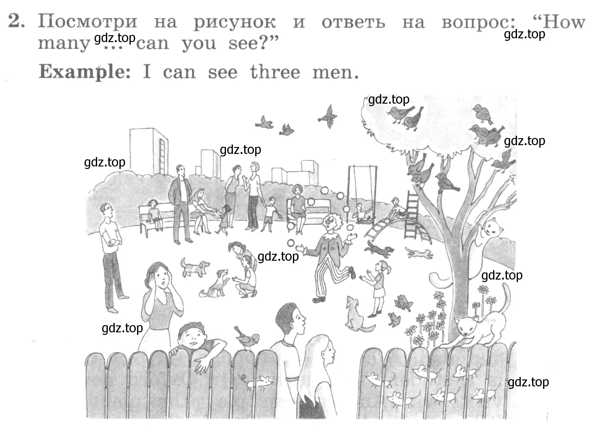 Условие номер 2 (страница 73) гдз по английскому языку 3 класс Биболетова, Денисенко, рабочая тетрадь