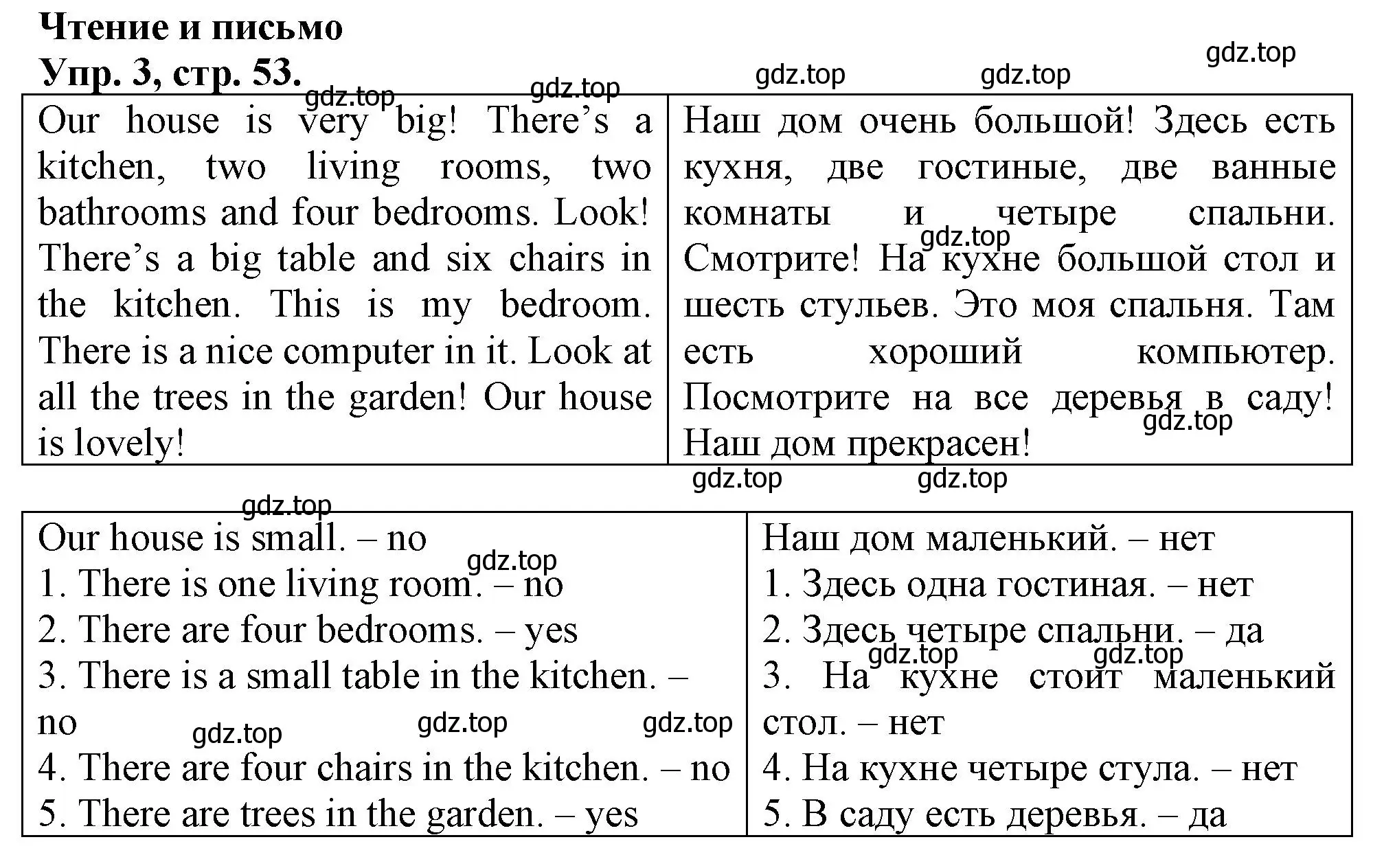 Решение номер 6 (страница 53) гдз по английскому языку 3 класс Быкова, Дули, контрольные задания