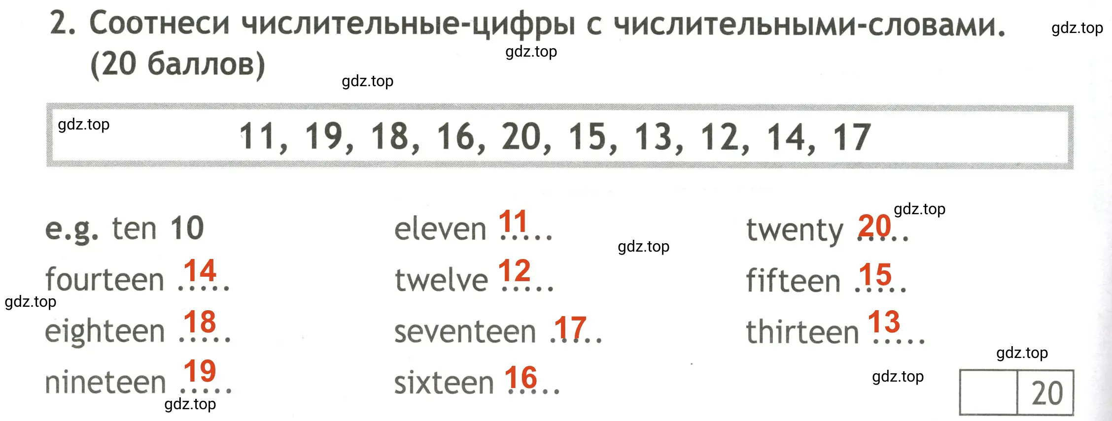 Решение 2. номер 2 (страница 8) гдз по английскому языку 3 класс Быкова, Дули, контрольные задания