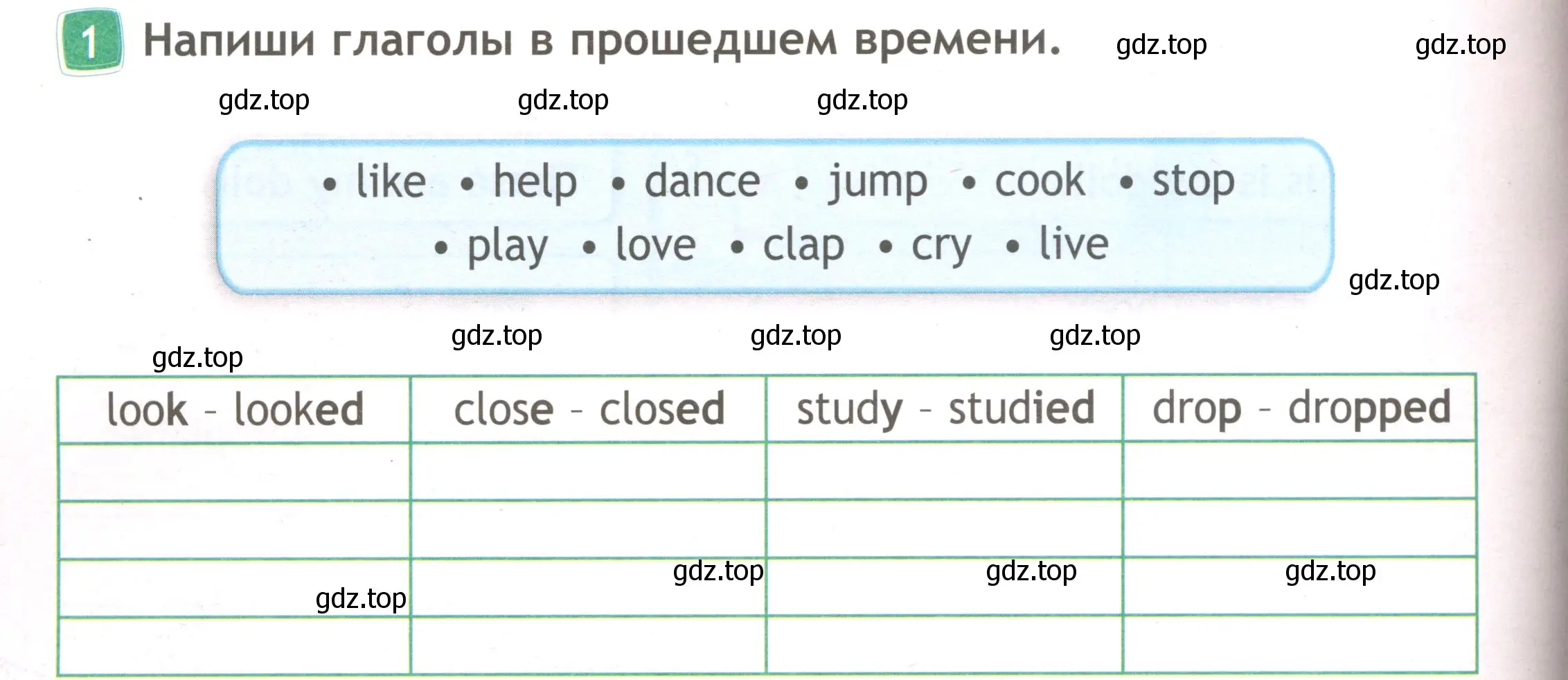 Условие номер 1 (страница 36) гдз по английскому языку 3 класс Быкова, Дули, рабочая тетрадь