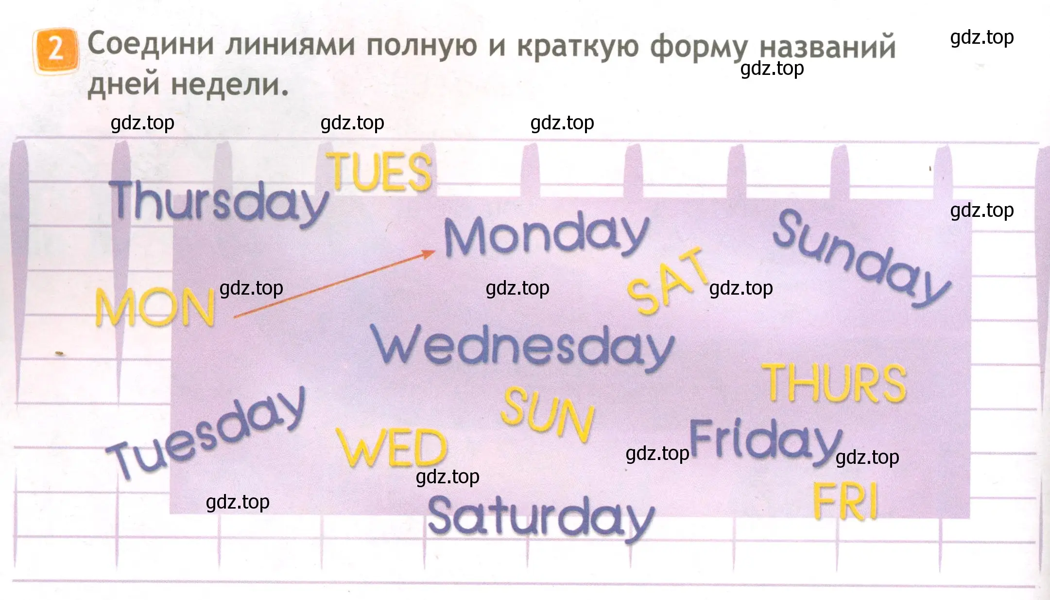 Условие номер 2 (страница 70) гдз по английскому языку 3 класс Быкова, Дули, рабочая тетрадь