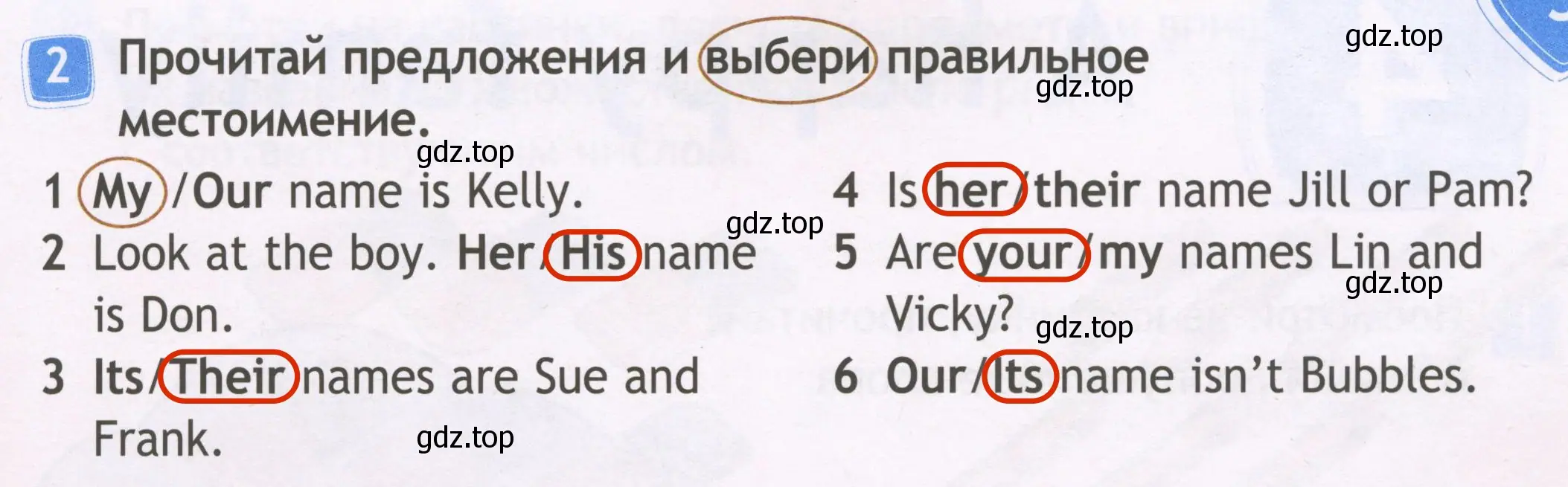 Решение 3. номер 2 (страница 15) гдз по английскому языку 3 класс Быкова, Дули, рабочая тетрадь