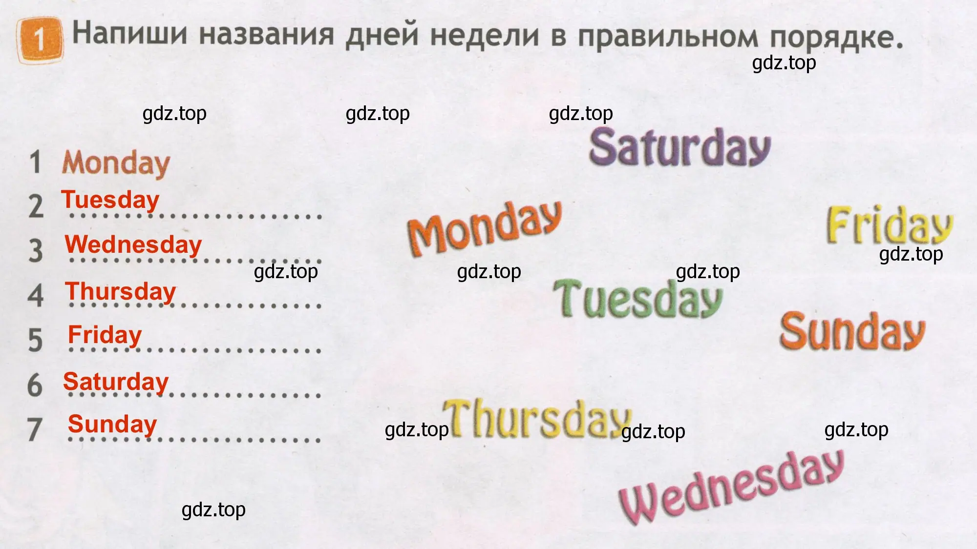 Решение 3. номер 1 (страница 70) гдз по английскому языку 3 класс Быкова, Дули, рабочая тетрадь