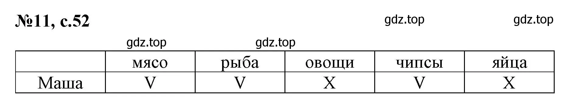 Решение номер 11 (страница 52) гдз по английскому языку 3 класс Быкова, Поспелова, сборник упражнений