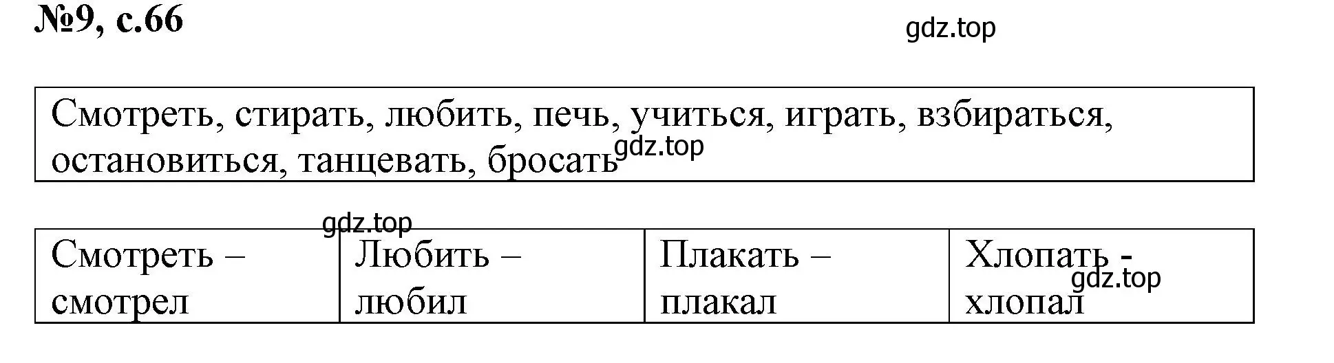 Решение номер 9 (страница 66) гдз по английскому языку 3 класс Быкова, Поспелова, сборник упражнений