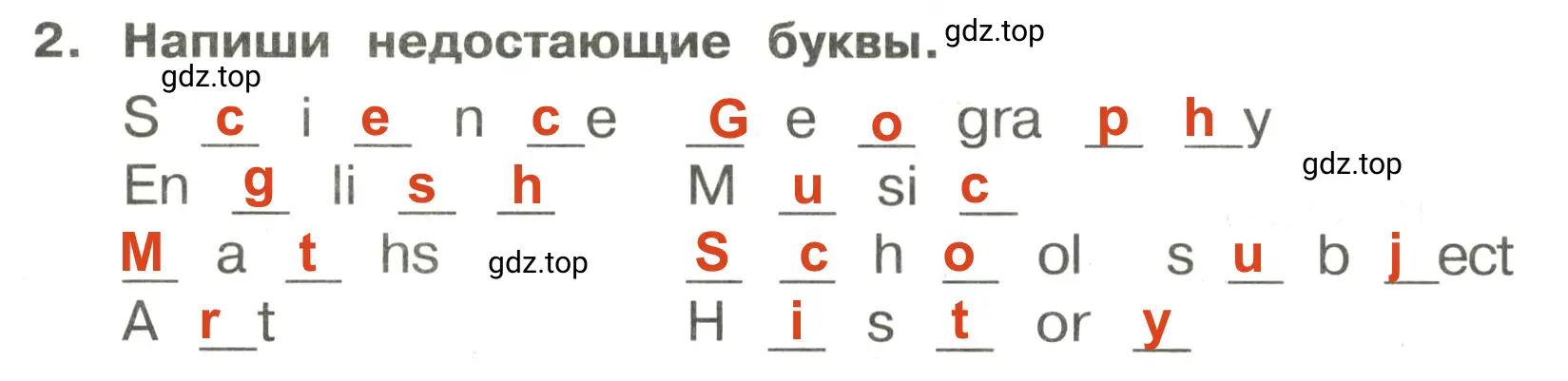 Решение 2. номер 2 (страница 22) гдз по английскому языку 3 класс Быкова, Поспелова, сборник упражнений