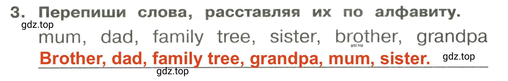 Решение 2. номер 3 (страница 29) гдз по английскому языку 3 класс Быкова, Поспелова, сборник упражнений