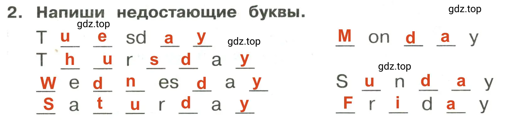 Решение 2. номер 2 (страница 127) гдз по английскому языку 3 класс Быкова, Поспелова, сборник упражнений