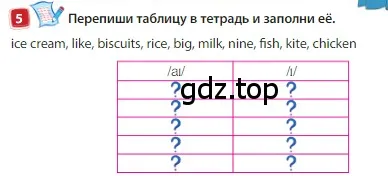 Условие номер 5 (страница 47) гдз по английскому языку 3 класс Быкова, Дули, учебник 1 часть