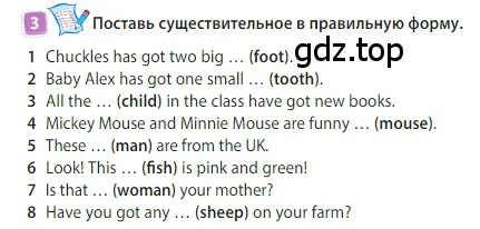 Условие номер 3 (страница 8) гдз по английскому языку 3 класс Быкова, Дули, учебник 2 часть