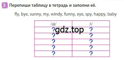 Условие номер 5 (страница 9) гдз по английскому языку 3 класс Быкова, Дули, учебник 2 часть