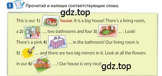 Условие номер 5 (страница 29) гдз по английскому языку 3 класс Быкова, Дули, учебник 2 часть