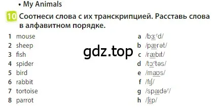 Условие номер 10 (страница 86) гдз по английскому языку 3 класс Быкова, Дули, учебник 2 часть