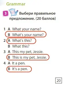 Решение 3. номер 3 (страница 22) гдз по английскому языку 3 класс Быкова, Дули, учебник 1 часть