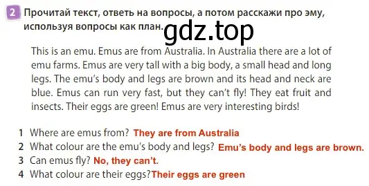 Решение 3. номер 2 (страница 17) гдз по английскому языку 3 класс Быкова, Дули, учебник 2 часть