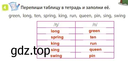 Решение 3. номер 4 (страница 45) гдз по английскому языку 3 класс Быкова, Дули, учебник 2 часть