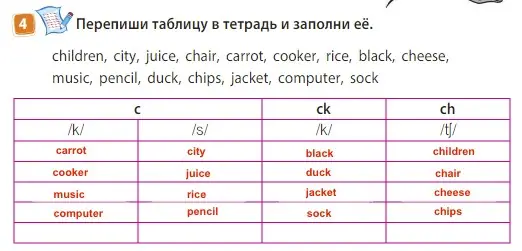 Решение 3. номер 4 (страница 61) гдз по английскому языку 3 класс Быкова, Дули, учебник 2 часть