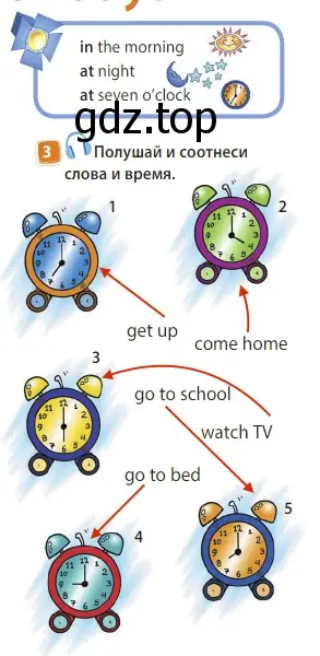 Решение 3. номер 3 (страница 62) гдз по английскому языку 3 класс Быкова, Дули, учебник 2 часть