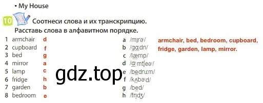 Решение 3. номер 10 (страница 89) гдз по английскому языку 3 класс Быкова, Дули, учебник 1 часть