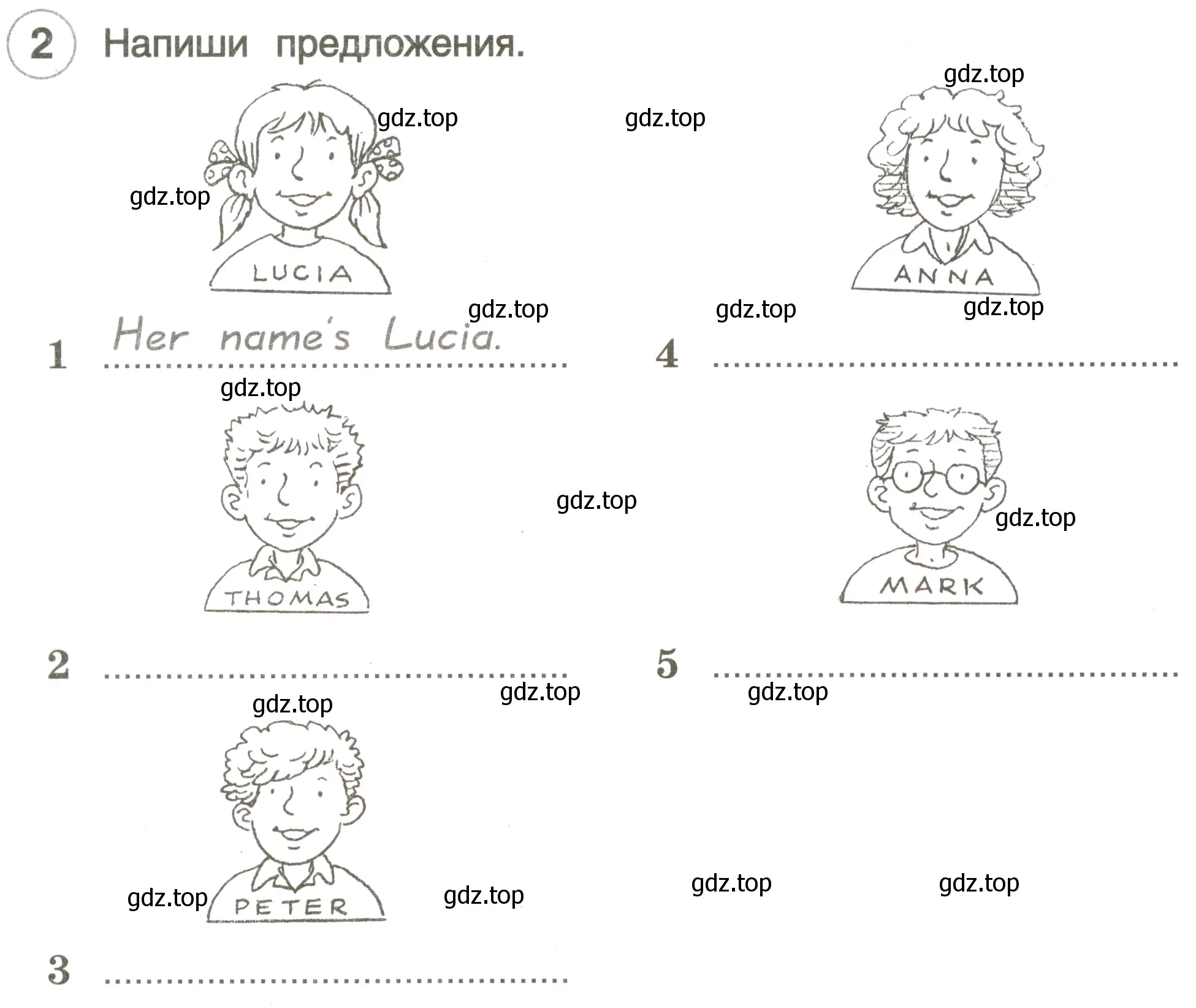 Условие номер 2 (страница 15) гдз по английскому языку 3 класс Комарова, Ларионова, рабочая тетрадь