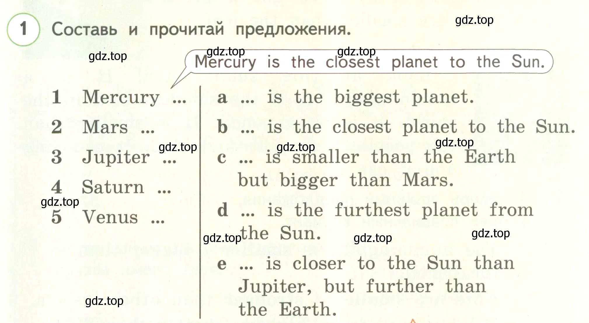 Условие номер 1 (страница 90) гдз по английскому языку 3 класс Комарова, Ларионова, учебник