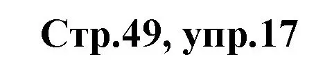 Решение номер 17 (страница 49) гдз по английскому языку 3 класс Комарова, Ларионова, учебник