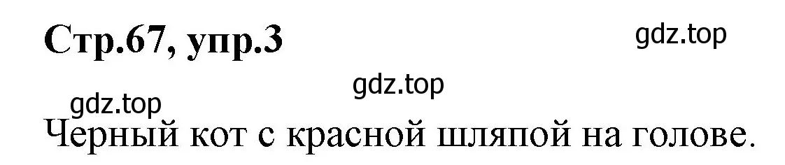 Решение номер 3 (страница 67) гдз по английскому языку 3 класс Комарова, Ларионова, учебник