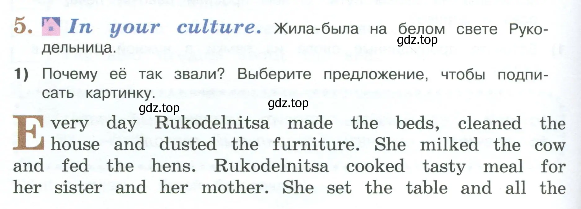 Условие номер 5 (страница 30) гдз по английскому языку 3 класс Кузовлев, Лапа, книга для чтения