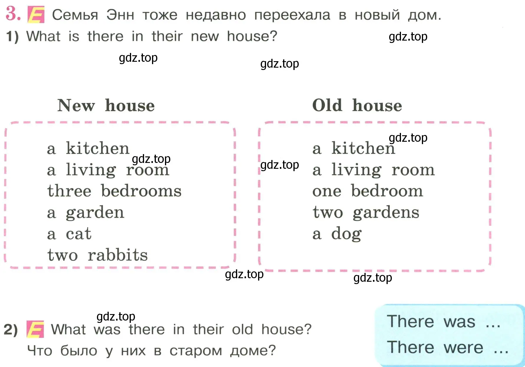 Условие номер 3 (страница 53) гдз по английскому языку 3 класс Кузовлев, Лапа, учебник 1 часть